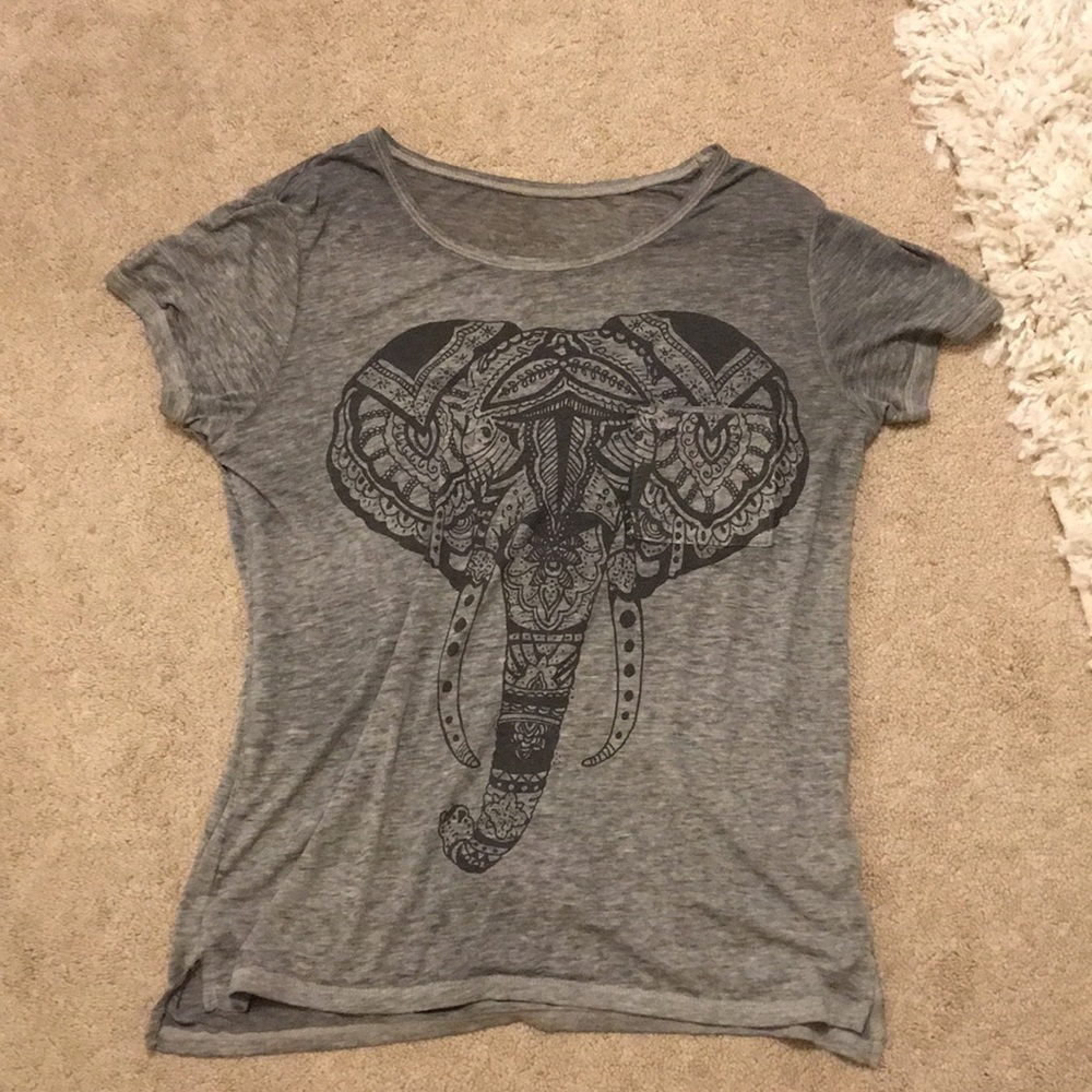 Elephant T-shirt.